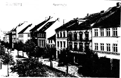 Travel route map, Braunsberg period