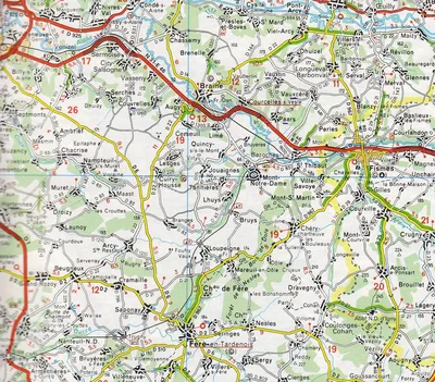 Movement timeline map 1 June - 15 July 1918