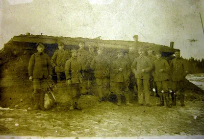 Eastern front war scene