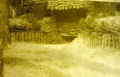Eastern front landscape, 1916