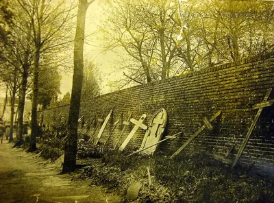 Mishandlede Grave af Engelskmanden i Nehls (Nesle) fra 1914