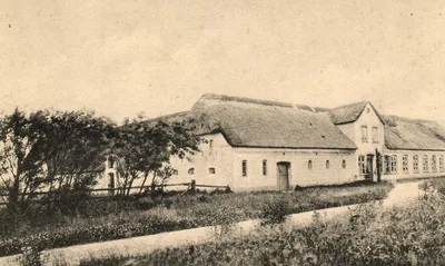 Øster Aabølling gård, postkort