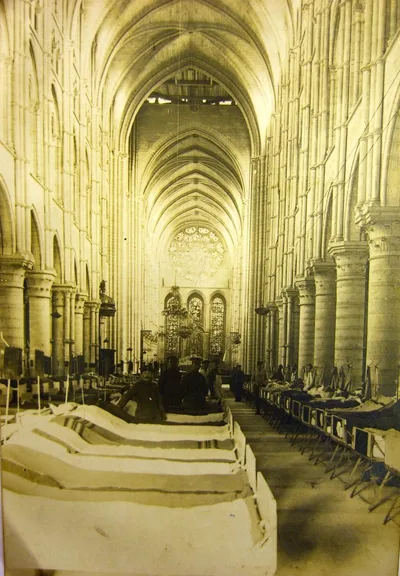 Katedralen i Laon 1917