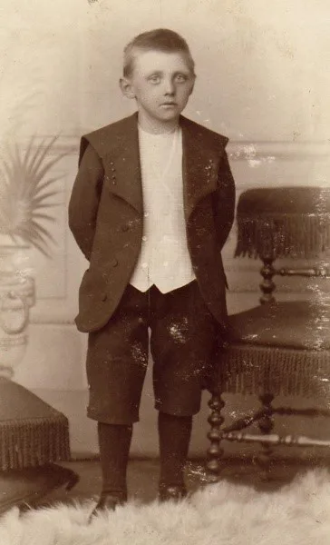 Peter som lille dreng