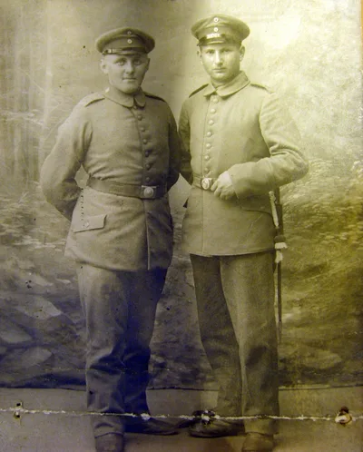 Peter og Konow portræt