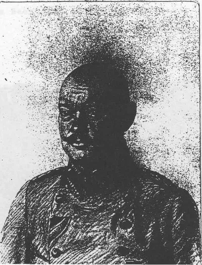 Major Beerbohm portræt (faldt 23. marts 1918)